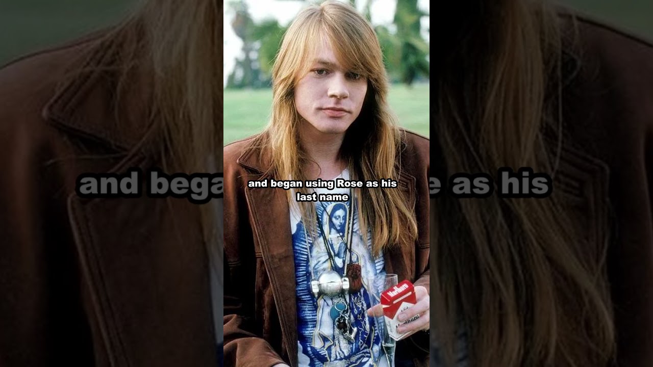 Axl Rose's Life Story #shorts