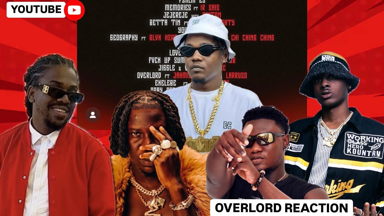 JAMAICAN 🇯🇲🇬🇭GHANAIAN REACT TO STONEBWOY X JAHMIEL X 10TIK  LARRUSO _OVERLORD REMIX  
