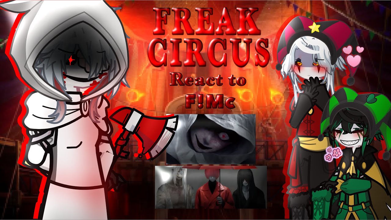 ✦ THE FREAK CIRCUS reacts to Y/n as Homicipher Mc ✦ || 1/1 || Homicipher || 2x || ❤︎