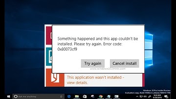 fix error 0x80073cf9 this app couldn
