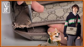 How to save Neo Vintage Gucci, which has become a dog chew 🐶🥲 - VETIVER