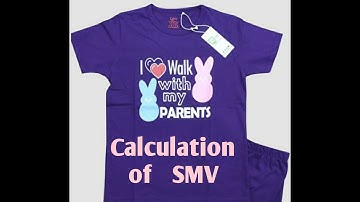 Calculation of SMV ll SMV CALCULATION METHOD