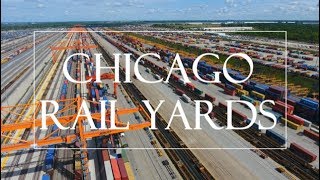Chicago Rail Yards Captured By Drone