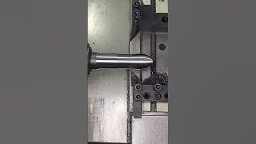 Using carbide inserts for external dynamic turning #carbideinserts #machine #carbidetools