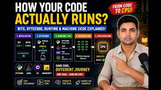 SecondHow Does Your Code Actually Run | Bytecode, Runtime & Machine Code | Python Programming #2