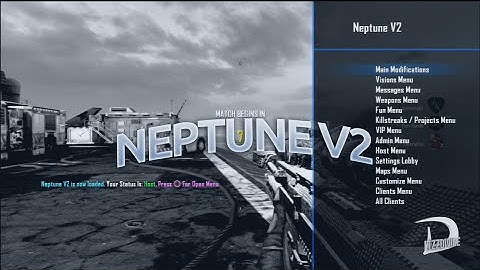 [PS3] Neptune V2 Black Ops 2 GSC Mod Menu [1.19]