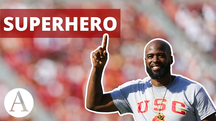 USC Football's Superhero of the Game is recognized...