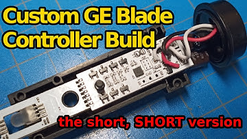 Custom GE Blade Controller Build - The Short, Short Version