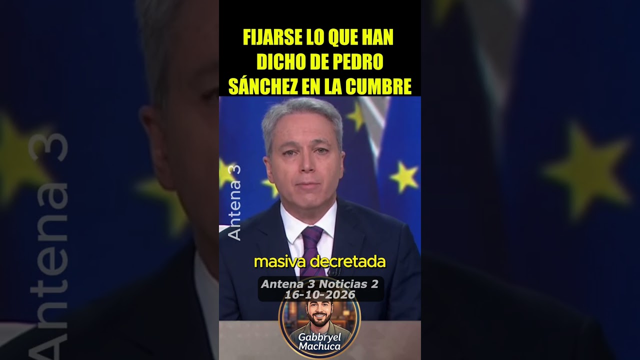 ES TREMENDO LO QUE OPINAN DE SÁNCHEZ ALGUNOS PAÍSES MIEMBROS DE LA UE
