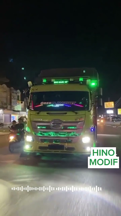 WOW suara klakson truk HINO KEREN #viral #shorts #trukoleng