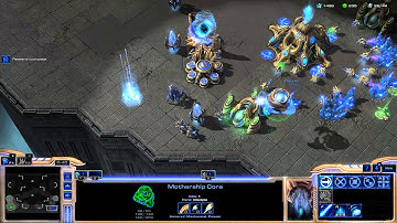 Starcraft 2 Heart of the Swarm Mothership Core - New HoTS Protoss Unit