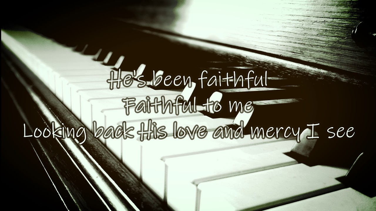 Hes Been Faithful Lyrics He's been Faithful (Cover by David Dasig) with Lyrics - YouTube