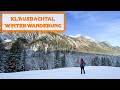 Klausbachtal im Nationalpark Berchtesgaden: traumhafte Winterwanderung