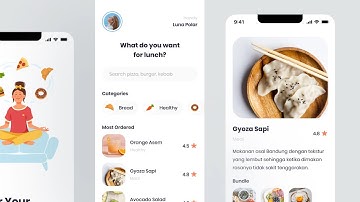 Design a Food UI App from scratch in Figma Tutorial