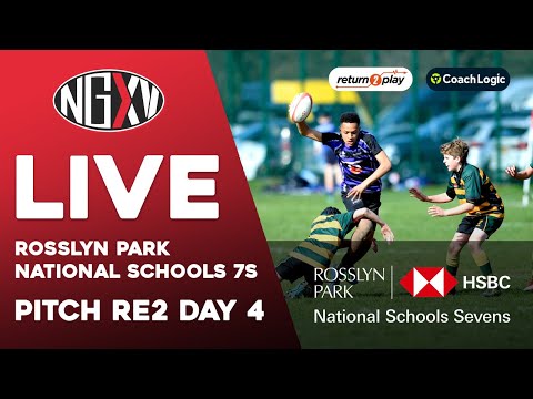 LIVE RUGBY 7s: ROSSLYN PARK HSBC NATIONAL SCHOOL 7s 2022 | PITCH RE2 DAY 4