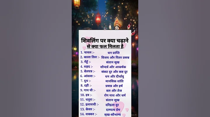 शिवलिंग पर क्या चढ़ाने से क्या फल मिलता है।।💡#astro  #tips #explore  #Astrology #Vastu #VastuShastra