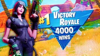 My 4000th WIN was with SNIPERS ONLY in Fortnite