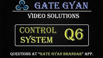 BARC-2020 | Most Important Question | Control System Q-6  | GATE Gyan Bhandar App.| GATE  GYAN