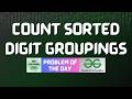 #985 GFG POTD | Count Sorted Digit Groupings | GFG Solutions | 29-05-2026
