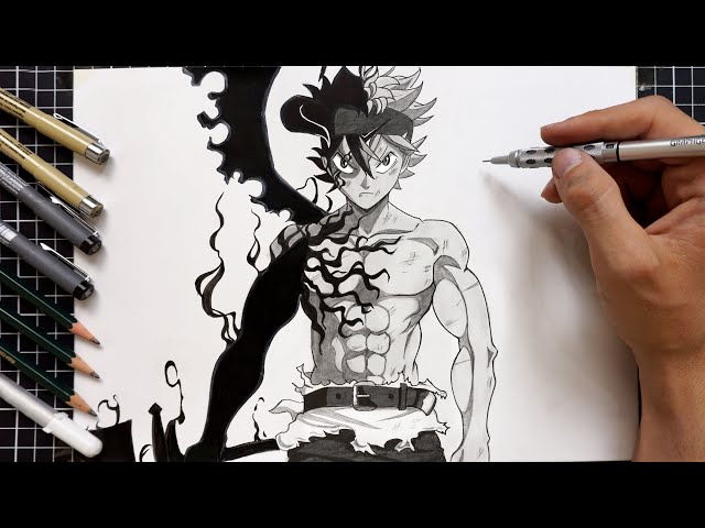 Fanart of Asta from BLACK CLOVER by me   rBlackClover