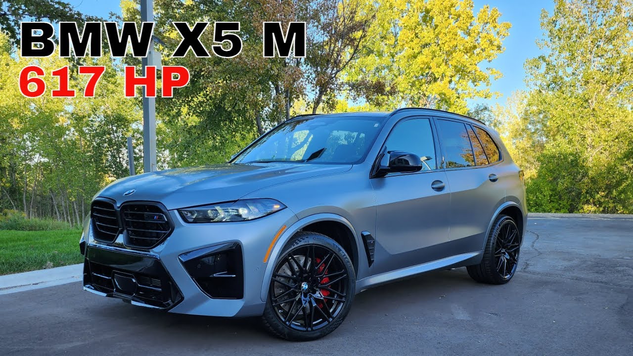 First Look: 2024 BMW X5 M Competition With 617 Hp Walkaround Review ...