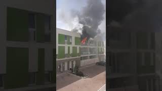 Incendiato un appartamento del complesso "Belvedere" di via Matera