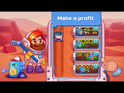 Idle Mars Colony: Clicker