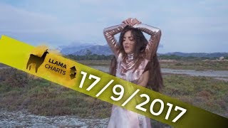 Llama Charts • Top 25 • 17/09/2017