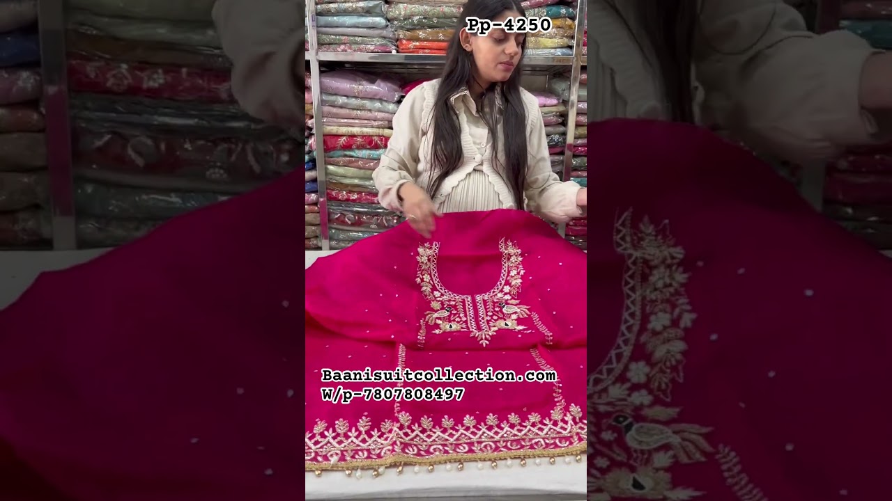 Hand work suit ❤️🔥 #trending #viralsuit #shortvideo #trend #heavysuit #handwork