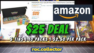 Cheap $2.50 Fusion Strike Deal!  Amazon Deal for Galar Pals Mini tins