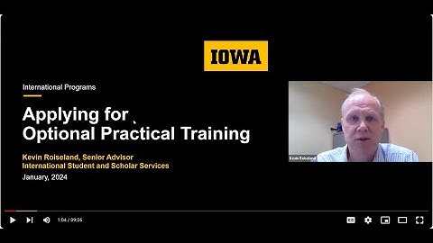 OPT Video Recording (Spring 2024)