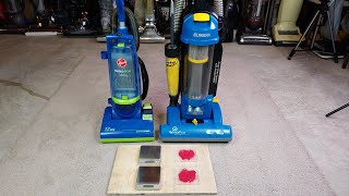 Hoover NanoLite And Eureka WhirlWind LiteSpeed Two Cycle Sand Test