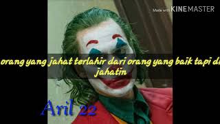 Joker yang baik tapi di jahatin