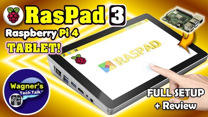  SunFounder RasPad 3.0 - an All-in-One Tablet for