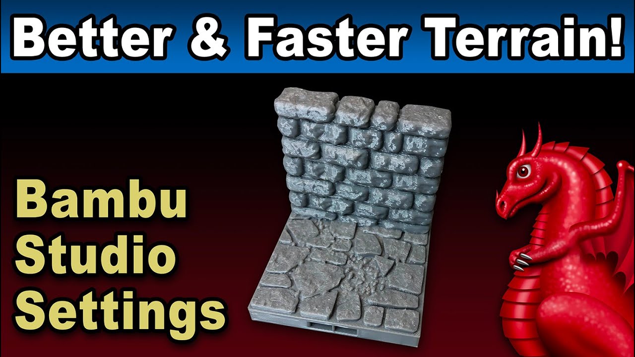 Print terrain smoother & faster!