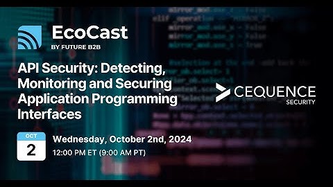 API Security: Detecting, Monitoring and Securing Application Programming Interfaces