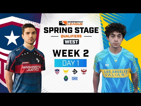 Overwatch League 2023 Season | Spring Stage Qualifiers | Week 2 Day 1 – West