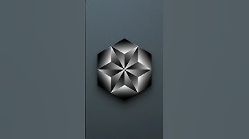 Geometric Star Brilliance: Logo Design in Adobe Illustrator | KavuCreative