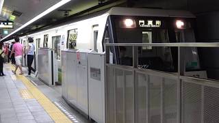 [60fps]大阪メトロ長堀鶴見緑地線 門真南行 玉造駅 OsakaMetro Nagahori Tsurumi-ryokuchi Line Tamatsukuri-sta.