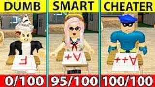 DUMB vs SMART vs CHEATER / (Back To School Animation) (roblox)