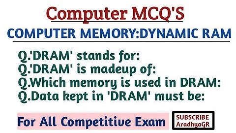 COMPUTER MEMORY MCQ