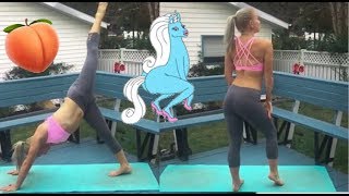 20 Minute Yoga Booty Workout / Stretches