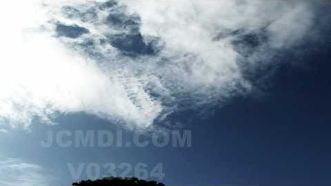 V03264 Active cirrus clouds forming HD timelapse
