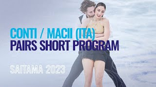 CONTI MACII ITA Pairs Short Program Saitama 2023