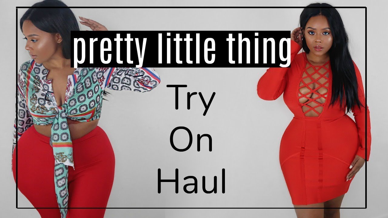 I SPENT $300 ON PRETTY LITTLE THING.... IS IT WORTH IT?? 🙄 | TRY-ON ...