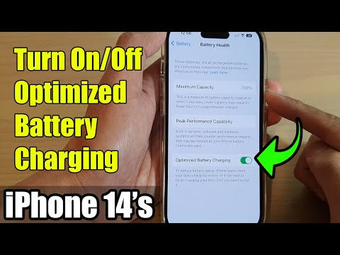 iPhone 14's/14 Pro Max: How to Turn On/Off Optimized Battery Charging