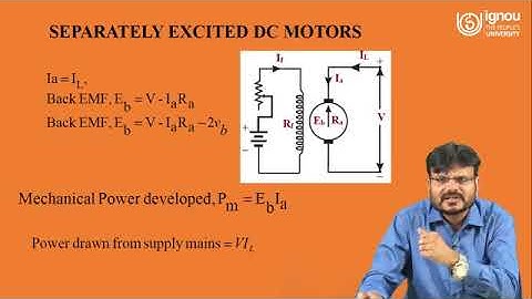 IGNOU Live Session on "Characteristics and Applications of DC Motor" for Engineering Students