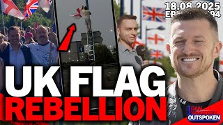 🚨LIVE! UK ERUPTION AS FLAG REBELLION SWEEPS NATION AS ROBERT JENRICK JOINS MIGRANT HOTEL PROTESTS🚨