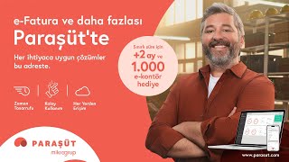 e-Fatura ve dahası Paraşüt’te, +2 ay ve 1.000 kontör hediye! Resimi