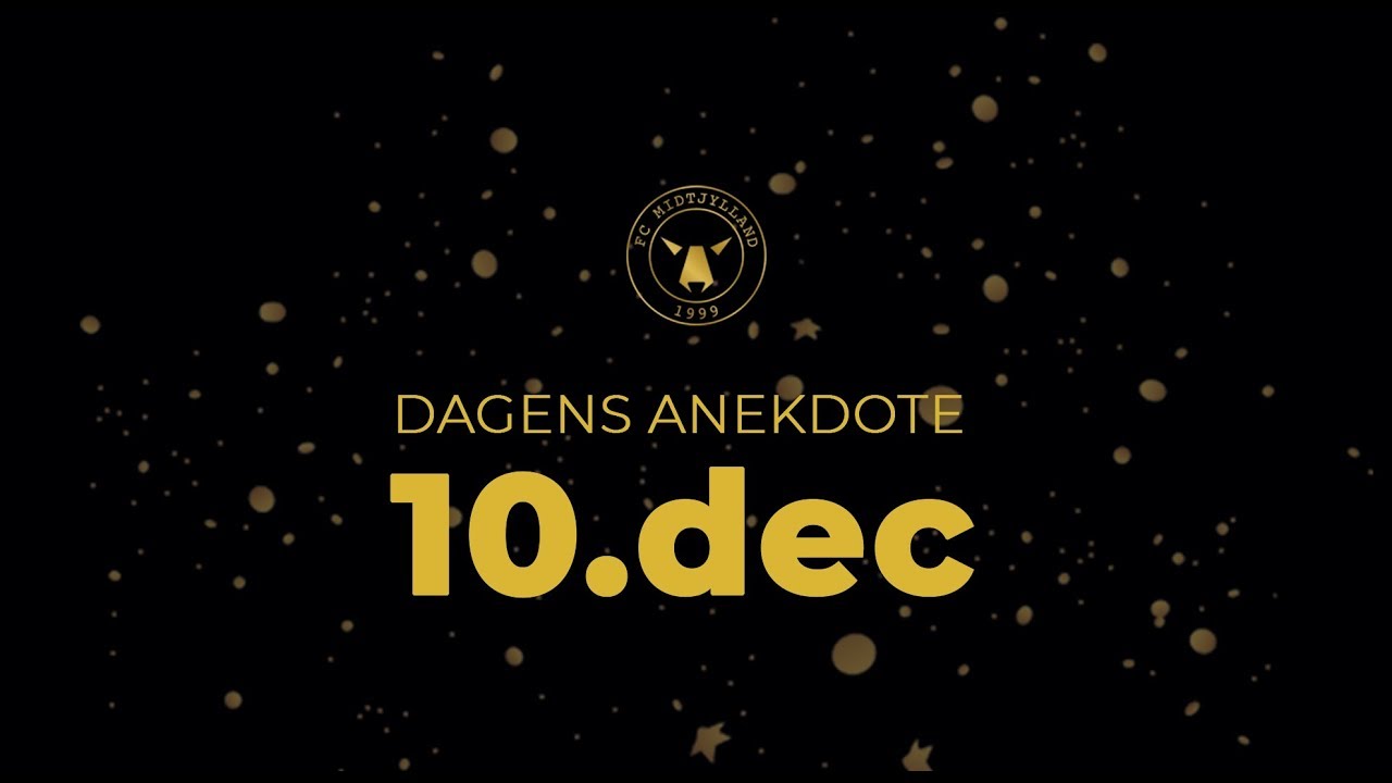 Dagens anekdote: 10. december med Erik Sviatchenko fcm 36